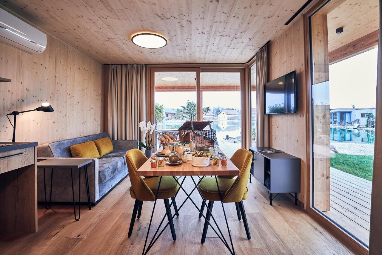 Kittenberger Chalets Am Gartensee Schiltern bei Langenlois 外观 照片